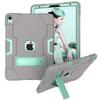 Slim Shockproof Silicone Case With Kickstand IPad Pro 11 Inch 2020 Dual-Tone Design Anti-Slip Cover