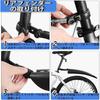 Bicycle Fender Cross Mudguard Set Front Rear Mudguard Fender Set Mudguard Cycle Mudguard Front an...