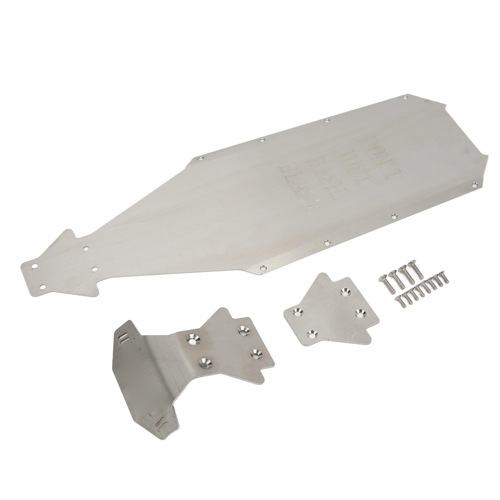 

Stainless Steel Chassis Armor Protection Protector for Arrma Kraton EXB 18 RC Car Parts