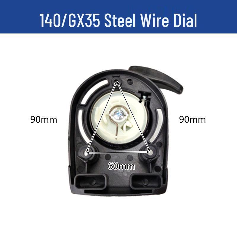 140-Piece GX35 Engine Parts Set: Pull Starter, Spark Plug, High-Voltage Coil, Oil Can