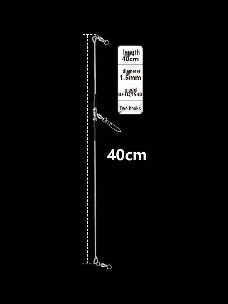Beya Bluefin Tuna Anti-Tangle Fishing Rig 40cm/50cm - Stainless Steel Deep Sea Boat Rig