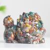 Resin Crystal Feng Shui Figurine For Home Office Decor Gift Idea