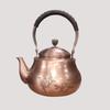 Chinese Handmade Red Copper Kettle, Large Capacity Boiling Water Pot, Pure Copper Teapot For Home, Classic Health Tea Set, 1.6L