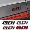 For Hyundai GDi Logo 3D Car Rear Trunk Emblem IX35 I20 I30 I10 I40 Tucson Letter Badge Exterior Sticker Decals Auto Accessories WW76