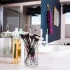 Set of 4,6 Transparent Acrylic Pen Holders, Round Design, Perfect for Organizing Pencils Or Makeup Brushes on Your Desk
