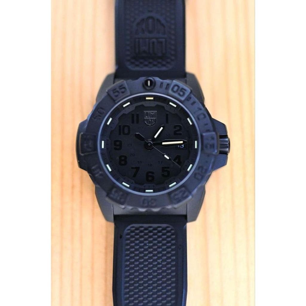 Used Luminox Watch Body Black Ref.3501.BO.L