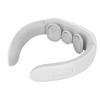 Electric Neck Massager Pain Relief Back Cervical Massager Relaxation Health‑Care Tool(White )