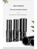 Extended Electric Socket Wrench Set with Large, Medium & Small Hexagonal Air Gun Heads for Auto Repair