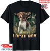 Lokaler Junge Jagdhund Retro Südliche Ländliche Stolz T-Shirt, Unisex Tee Unisex T-Shirt