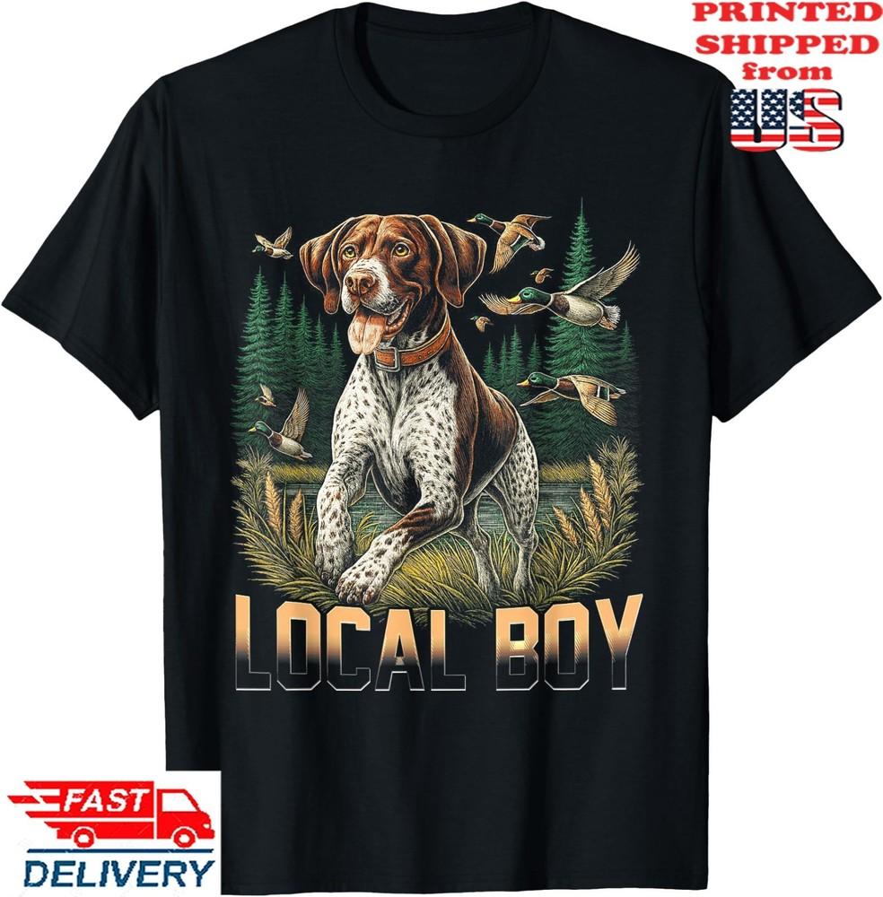 Local Boy Hunting Dog Retro Southern Country Pride T-Shirt, Unisex Tee Unisex T-Shirt XXXXL