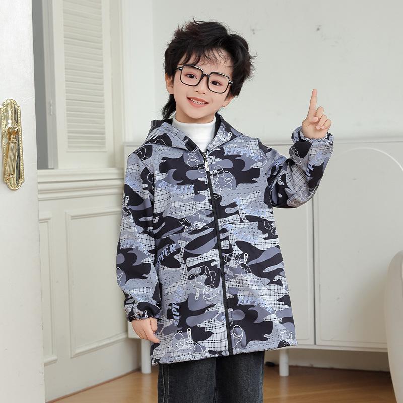 Unisex Cartoon Baby Smock: Autumn/Winter Down Jacket Outerwear, Meal-Protecting Clothing.
