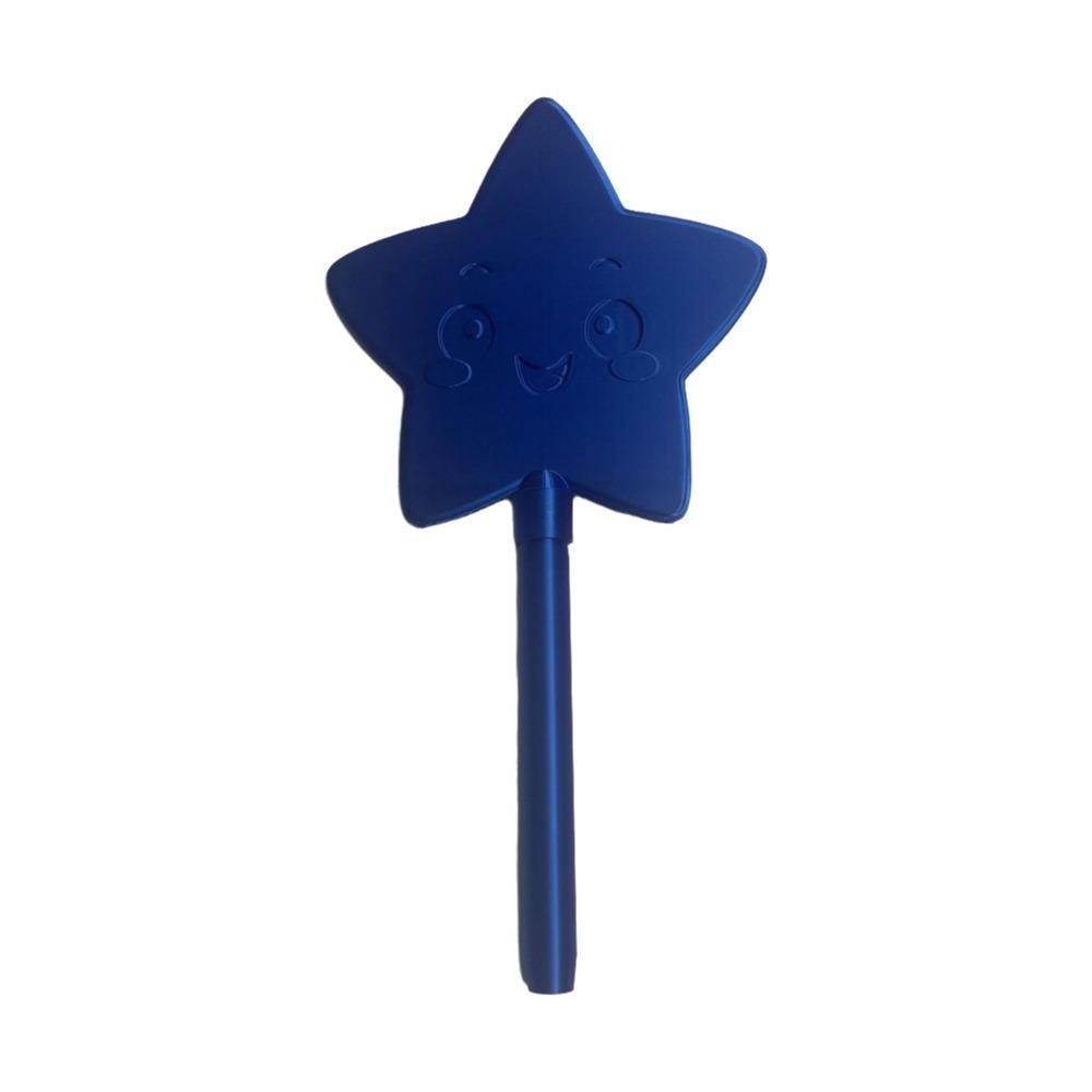 Cute Star Wand Card Holder Portable Star Magic Wand Holder  Wand Gift Star Blue