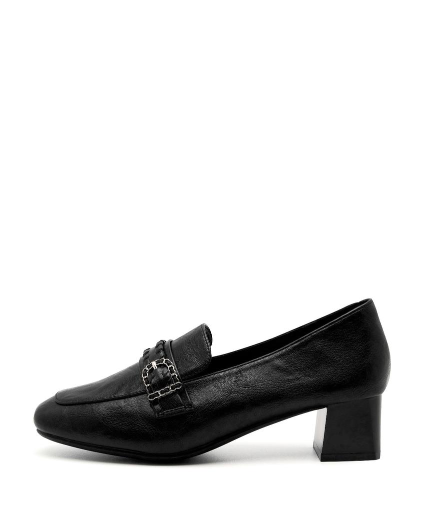 Spur Grace Crocher Middle Loafer 5Cm -Ws9021 (2Color)