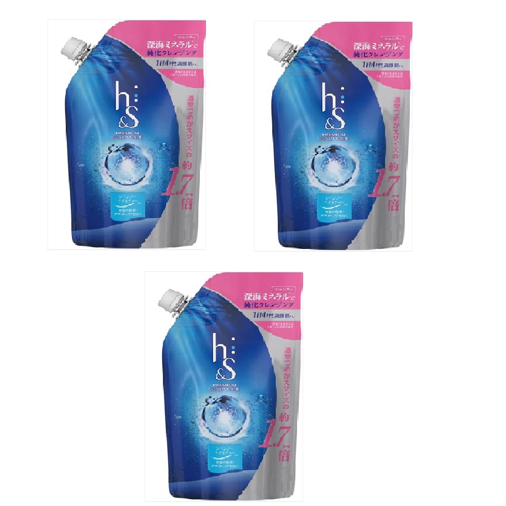 

Moisture Shampoo Refill Extra Large x 3 Pack h&s
