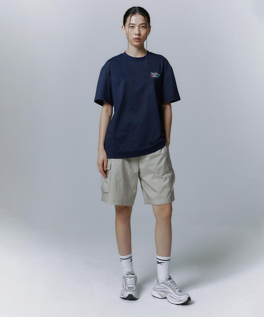 REEBOK Wild Run T-Shirt - Navy