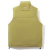 Men 50% White Duck Down Vest, Wind‑Resistant Stand Collar Sleeveless Gilet Drawstring Hem Outdoor Winter Waistcoat
