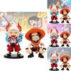 Charming Pvc One Piece Figurines Of Laughing Ace And Yamato Perfect For Collectors
