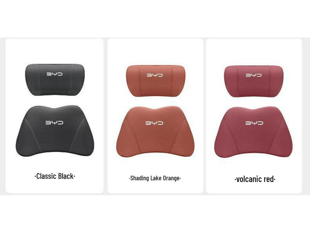 BYD E2/E3/E9 Memory-Schaum Nacken- und Lendenwirbelstützkissen-Set