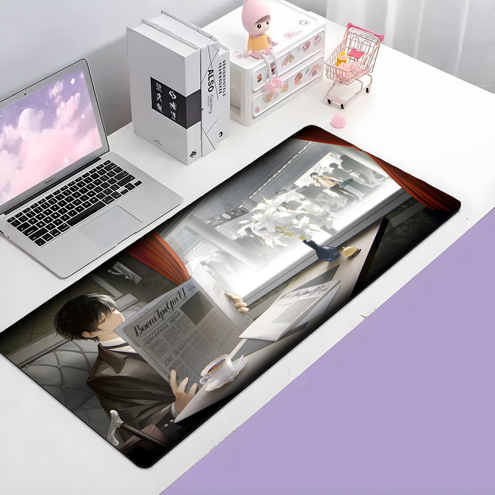 Anime Aa Gentle Nobles Vacation Recommendation Mouse Pad Large Gaming Mousepad With Thick Stitched Edge Nonslip Desk Mat