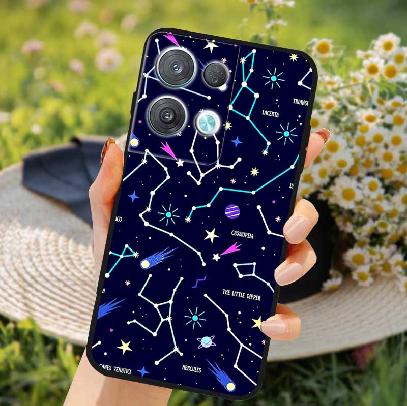 For OPPO Reno 8 Pro 5G Cases Fashion Soft Silicone TPU Shockproof Back Covers For OPPO Reno8 Pro + Plus Phone Case Protect Couqe