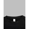 European size Boys crew-neck short-sleeved T-shirt with camping-themed pattern print