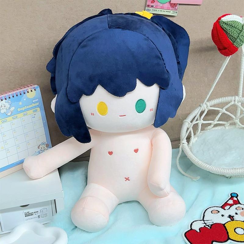 Takanashi Rikka Sitting 40cm Plush Toy Cute Cartoon Girl Birthday Doll Gift