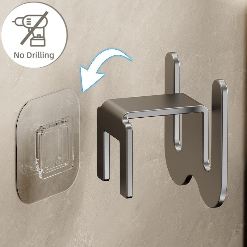 Suport de pantofi montat pe perete, baie, simplu, cu cârlig pentru papuci, montat pe dormitor, depozitare îngrijită, suport pentru uscare de pantofi, organizator de depozitare pentru pantofi