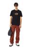 Diesel Men's Logo Print T-Shirt A038430HAYU, Size S, Black, 9XX
