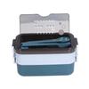 Lunch Box 2 Tier Stackable Container Folding Buckle Stainless Steel Insulated Lunch BoxTony Carolan Stainless Steel