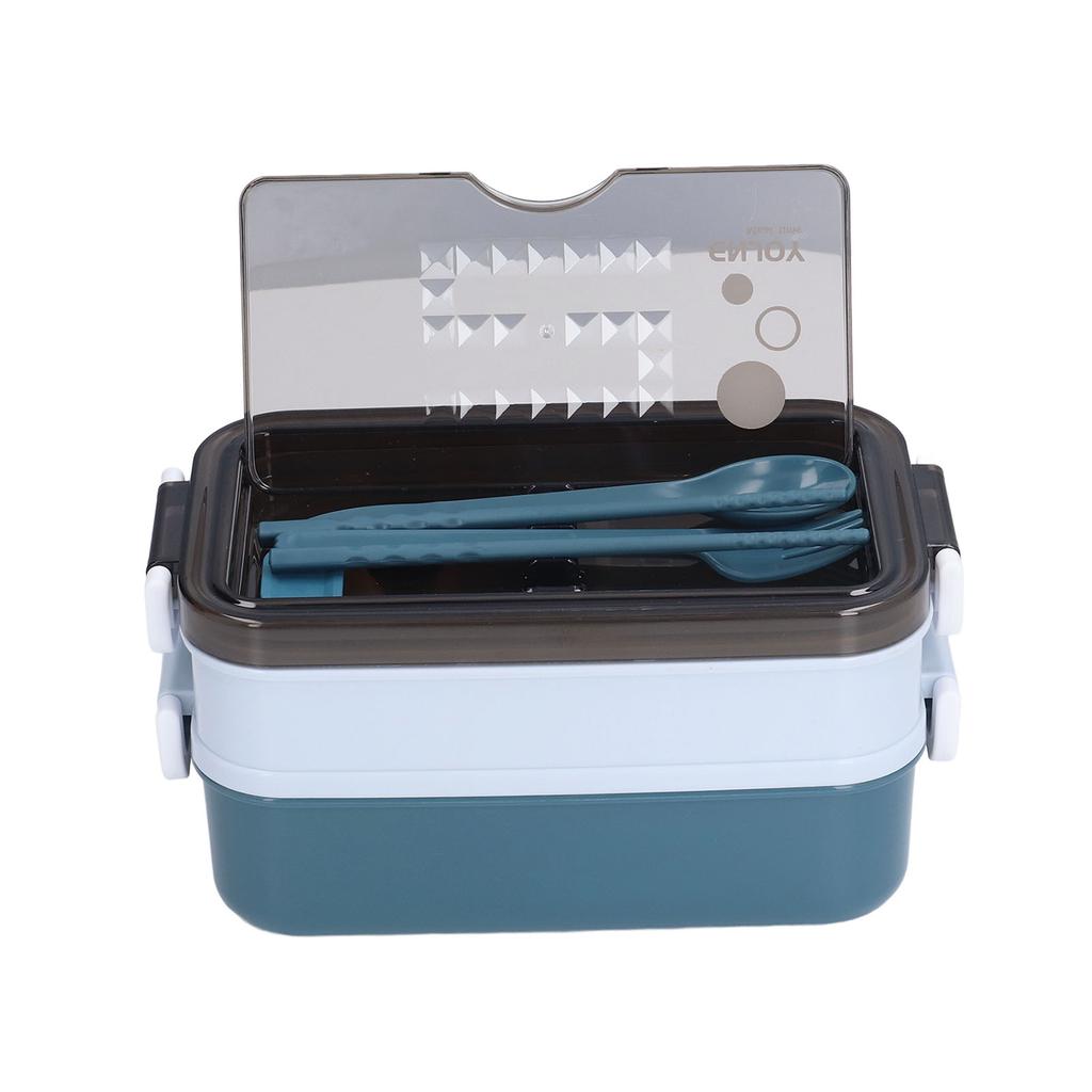 Lunch Box 2 Tier Stackable Container Folding Buckle Stainless Steel Insulated Lunch BoxTony Carolan Stainless Steel