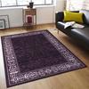 Black Purple ,Carpet ,Home Decor  Art  Themed,Purple Art Rug