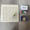 Wooden Multiplication Table Educational Puzzle For Kids Learning Math Skills