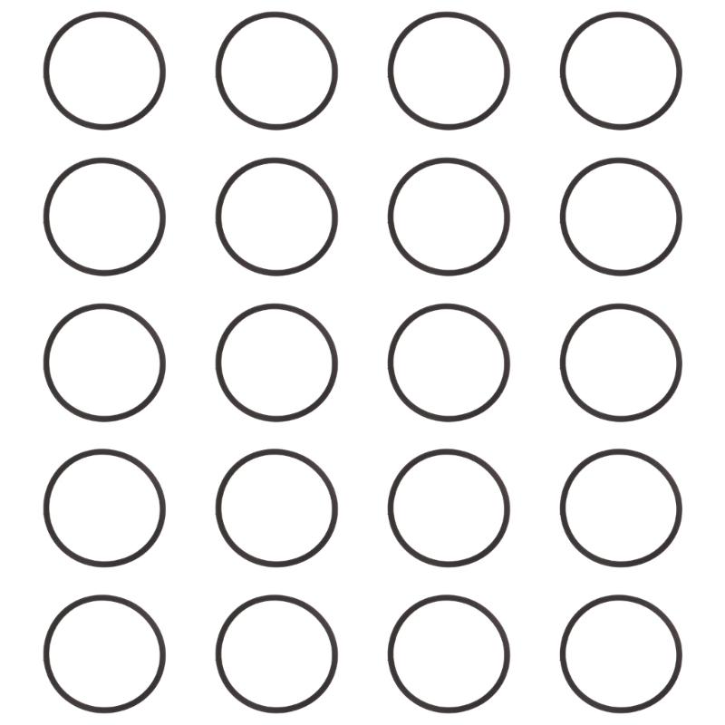 

20PCS Long Lasting Motor Bands Rubber Texture for Disk Drives Roller Machines Humidifier Maintenance Replacement 1