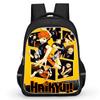 Volleyball Youth Backpack Cartoon High Definition Printing Large Capacity Multi-Function Zipper Oxford Spine Protection Lightweight Backpack