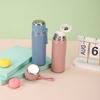 Stainless Tea Drink and Water Separation Sling Vacuum Mug Stylish Portable Student Water Mug Jump Cap Straight Cup Durable