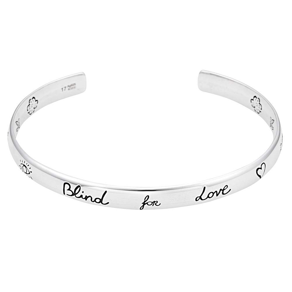 

Gucci Sterling Silver Bracelet Silver 455242-J8400-0701, 16cm, [Used]