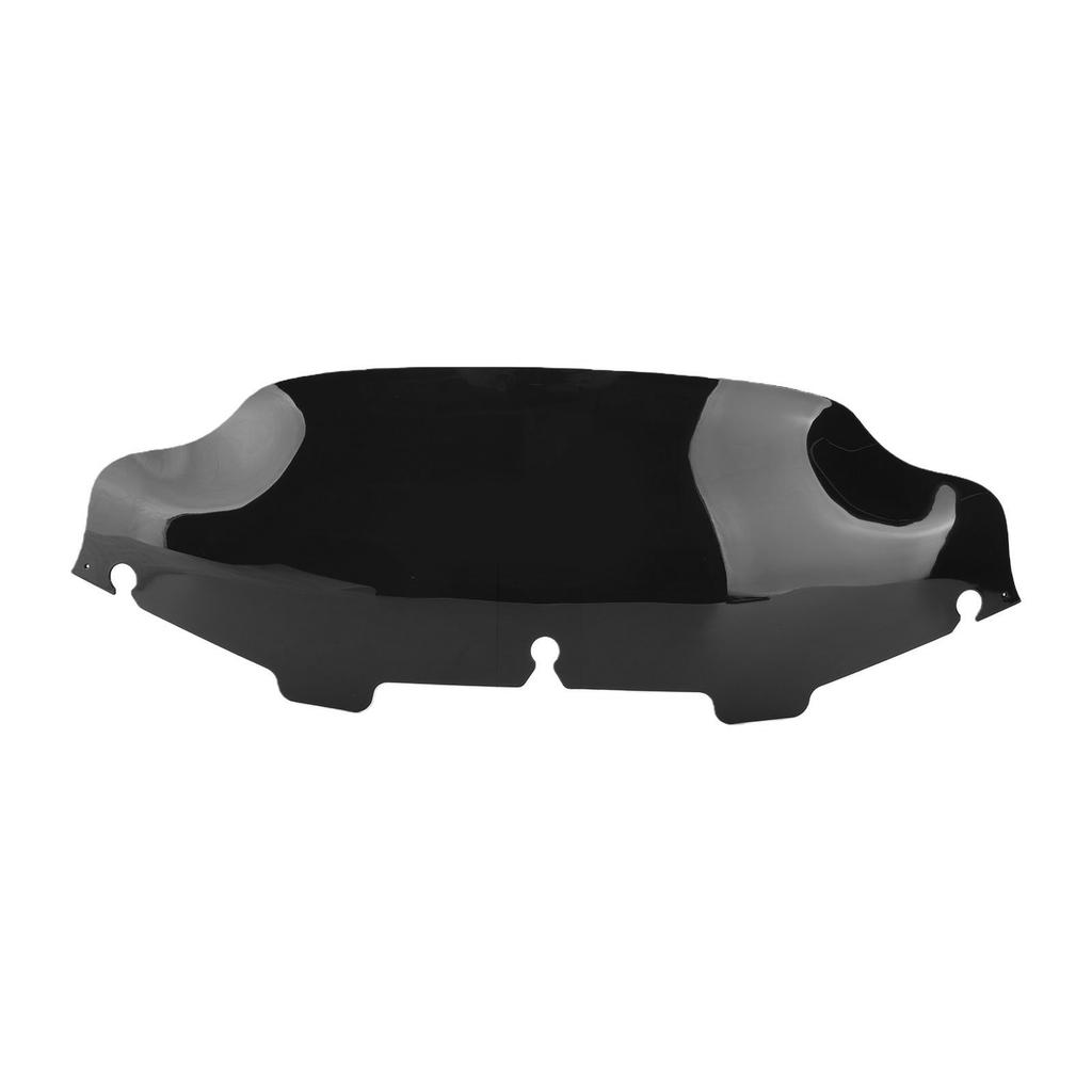 Motorcycle 6.18 Inch Windshield Windscreen Replacement for Touring Tour Glide CVO Electra Glide Ultra Limited Black