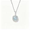 S925 Sterling Silver Zodiac Birthstone Necklace - Natural Gemstones, Light Luxury, Perfect Birthday Gift