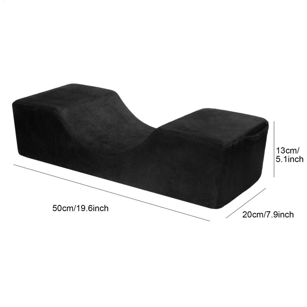 

Lash Pillow for Lash Extensions U-Shaped Pillow for Eyelash Extension Eyelash Extension Tool for Beauty Salon Spa Center Home чёрный