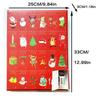 Weihnachts-Adventskalender mit Rückzieh-Rennwagen-Spielzeug 24-Tage-Countdown-Kalender Blind Box Geschenke für Kinder Weihnachtsfeier-Mitgebsel