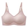 "Comfortable Seamless Bra: Enhances Small Breasts, Breathable, Thickened Padding, No Steel Ring, Gathered Fit"