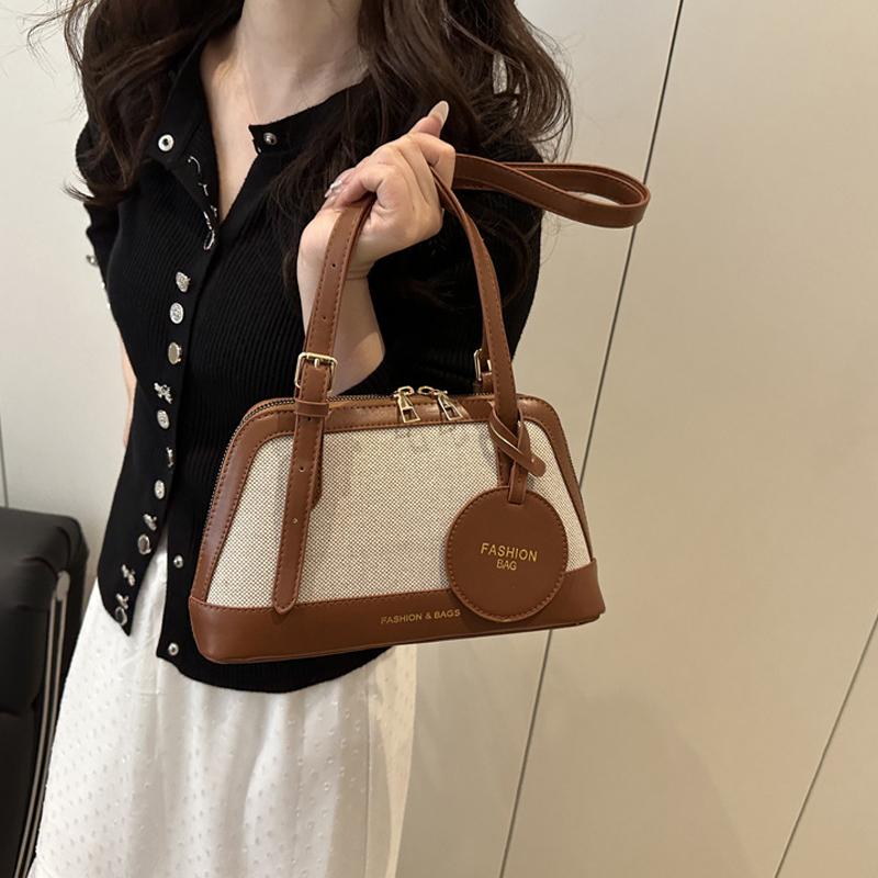 Elegant Classic Crossbody Bag Women Luxury Vintage Designer Minimalist Shoulder Bag Stylish Commuter Large Capacity Underarm Bag AVE