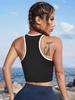 Women Sleeveless Yoga Vest Breathable Beauty Back Sports Fitness Tank Top Gym Running Vest