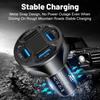 12-24V Car Charger 4Ports USB Car Charger Adapter Car Accessories High Quality