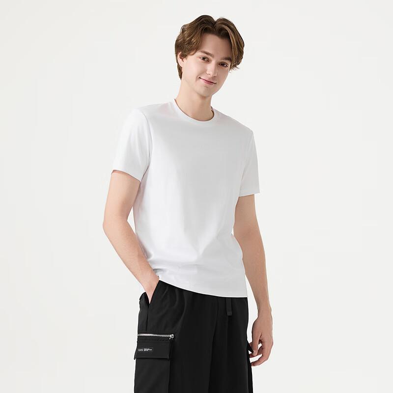 Tanbor Men's Slim Fit Printed Short Sleeve T-Shirt
