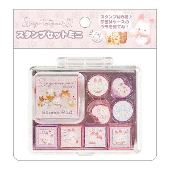 

San-X Sugar Cocomu Stamp Set Mini FT75004 H55W70D30mm