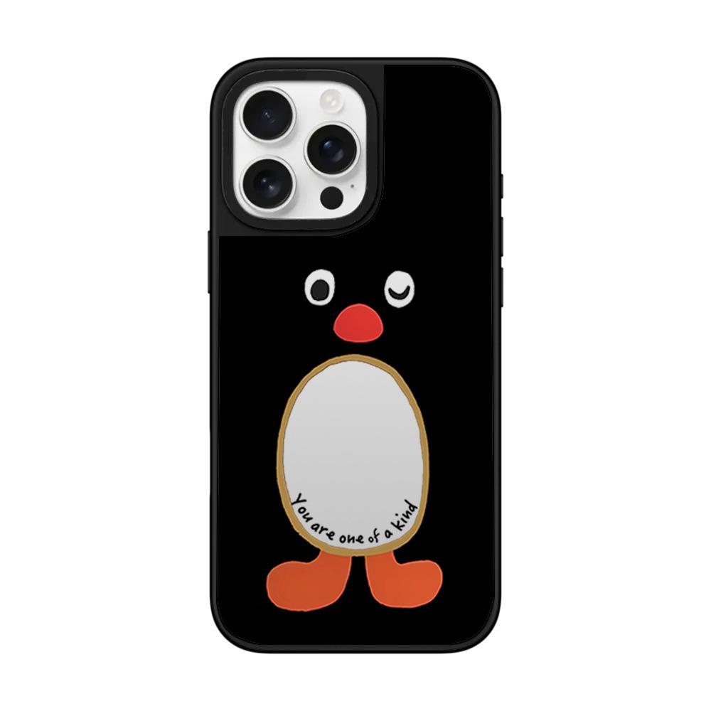 

Мигающий пингвин для чехла для телефона для iPhone17promax для 16 для Apple 15 Защитный чехол Нишевый креативный 14 For Apple 11