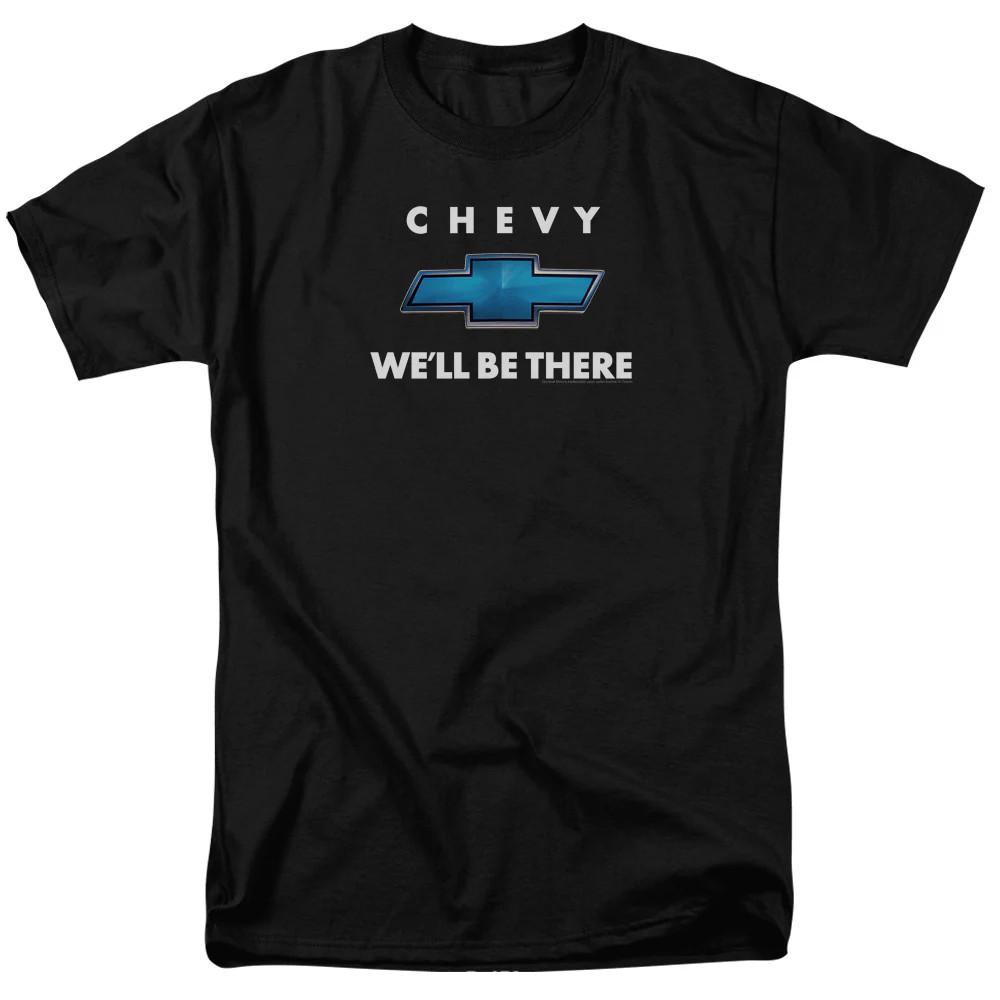 

Chevrolet Well Be There Mens T Shirt Black Officially Licensed M