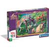 Puzzle - Clementoni Unicorn Academy - 104 pièces - Pour enfants à partir de 6 ans - Multicolore