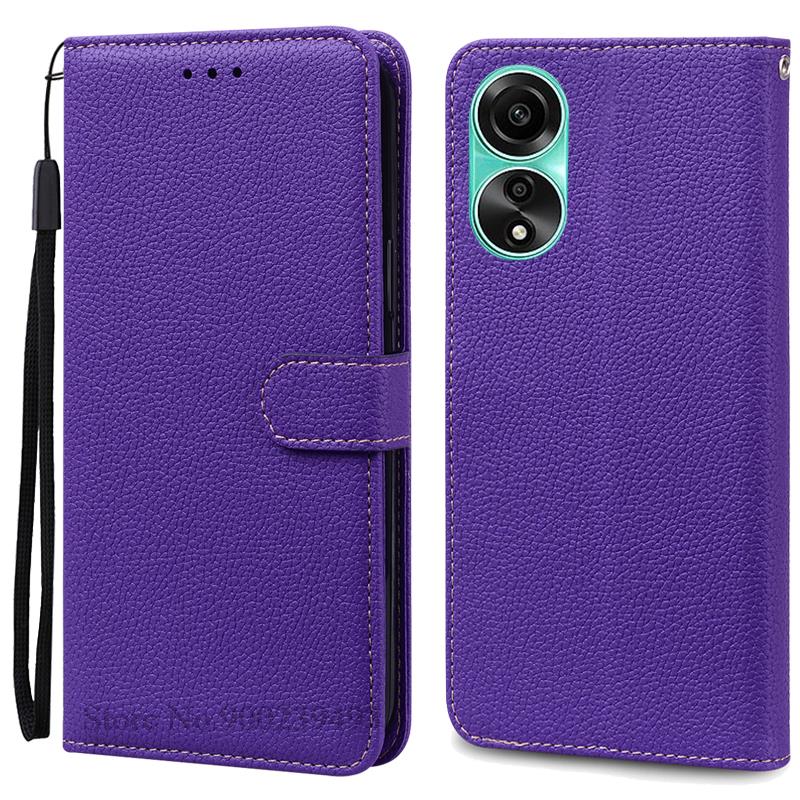 For OPPO A78 4G Case Leather Flip Wallet Case For OPPO A78 CPH2565 Phone Case For OPPO A78 5G CPH2483 CPH2495 Cover Fundas